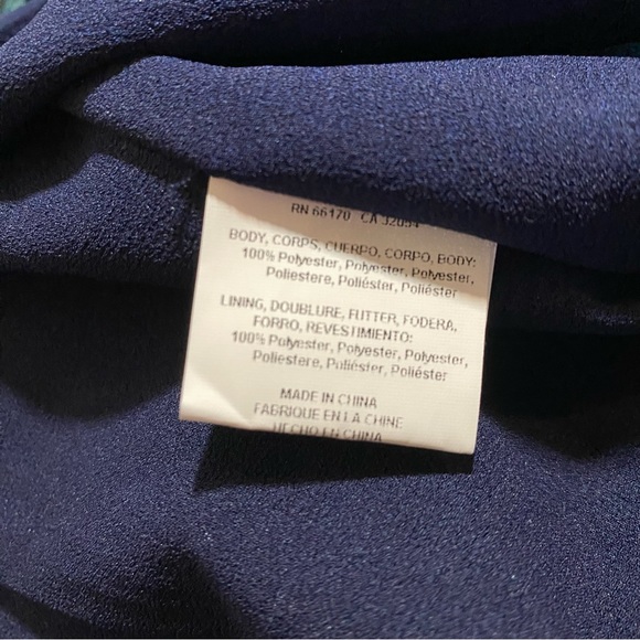 NWT ANTHROPOLOGIE Chloe Oliver Turquoise Tropical Palm Swing Dress size Medium - Picture 11 of 11